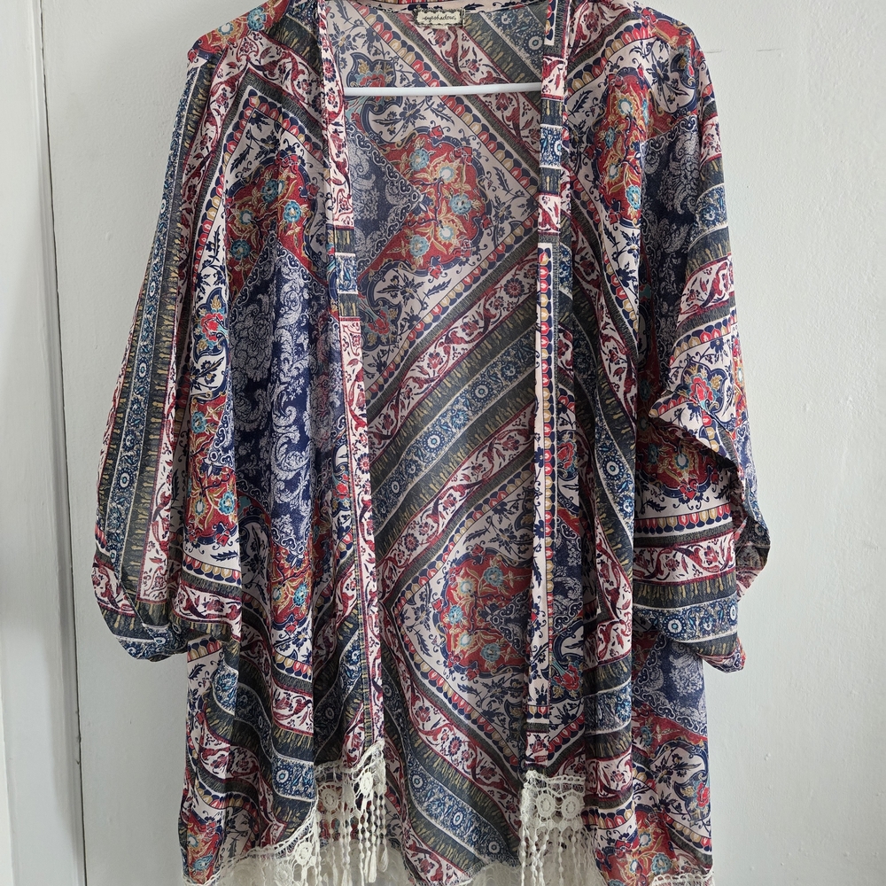 Eyeshadow Multicolor Bohemian Jacket
